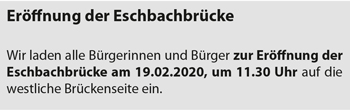 Eschbachbrücke Ebnet