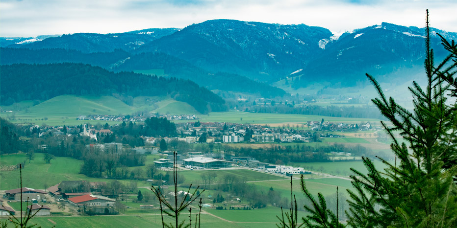 Bergkamm der Grenzsteine