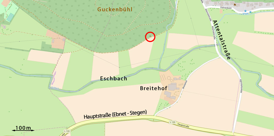 Wegkreuz am Guckenbühl